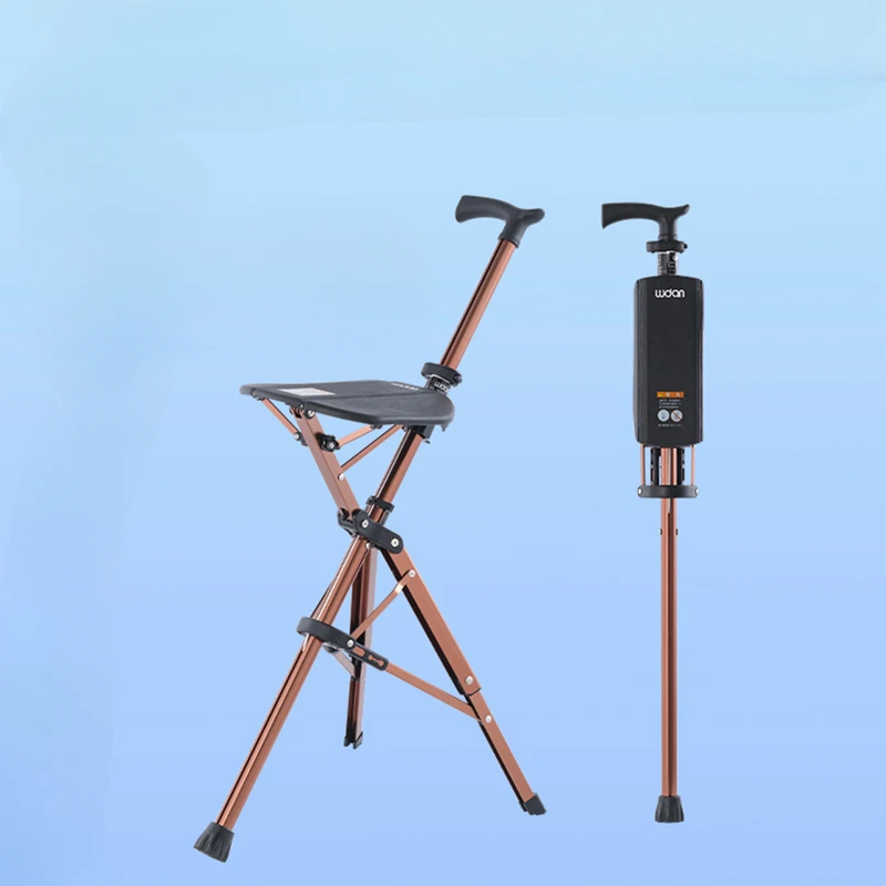 Табурет из алюминиевого сплава складной твердый табурет с тростью сверхлегкая