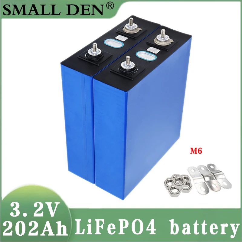 

2pcs 3.2V 200Ah 202Ah LiFePO4 Batter 3.2v Lithium iron phosphate batteries For RV Campers Golf Cart Off-Road Solar Wind TAX FREE