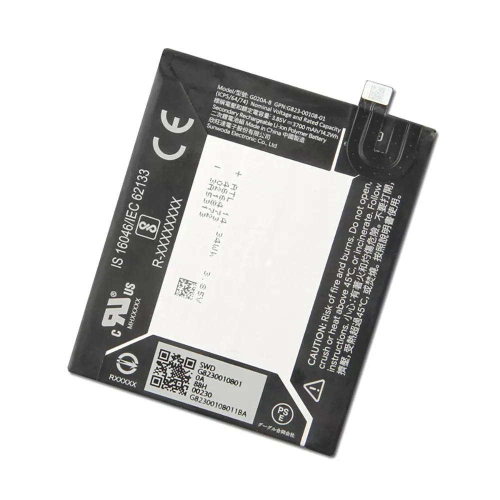 

2023New Original Replacement Battery For Google Pixel 3A XL G020A-B Google Pixel 3A Pixel 3Lite G020E-B Genuine Battery