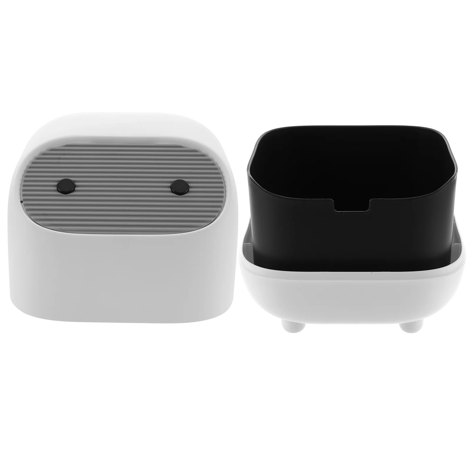 

Decorative Creative Pressing Small Rubbish Bin Home Wastebasket Pressing Garbage Can for Bedroom Office Bedside Home