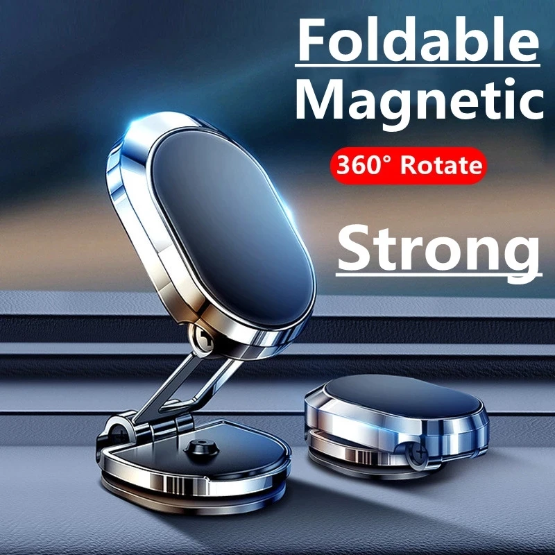 

2022 Magnetic Car Phone Holder Magnet Mount Mobile Cell Phone Stand GPS Support For iPhone 13 12 Xiaomi Huawei Samsung Universal