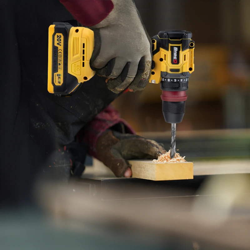 BABEQ 45NM 2-в-1 набор бесщеточных электрических дрелей патрон 10 мм аккумуляторная