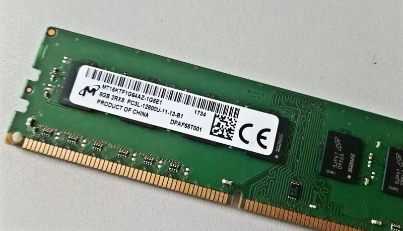 

RAM MT 8GB 2RX8 PC3L 12800U Desktop memory 8G DDR3 1600 1333