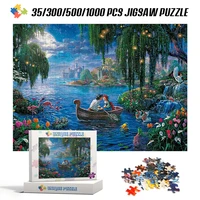 the little mermaid and the prince 353005001000 pieces puzzle for adults disney anime kids educational jigsaw puzzle children