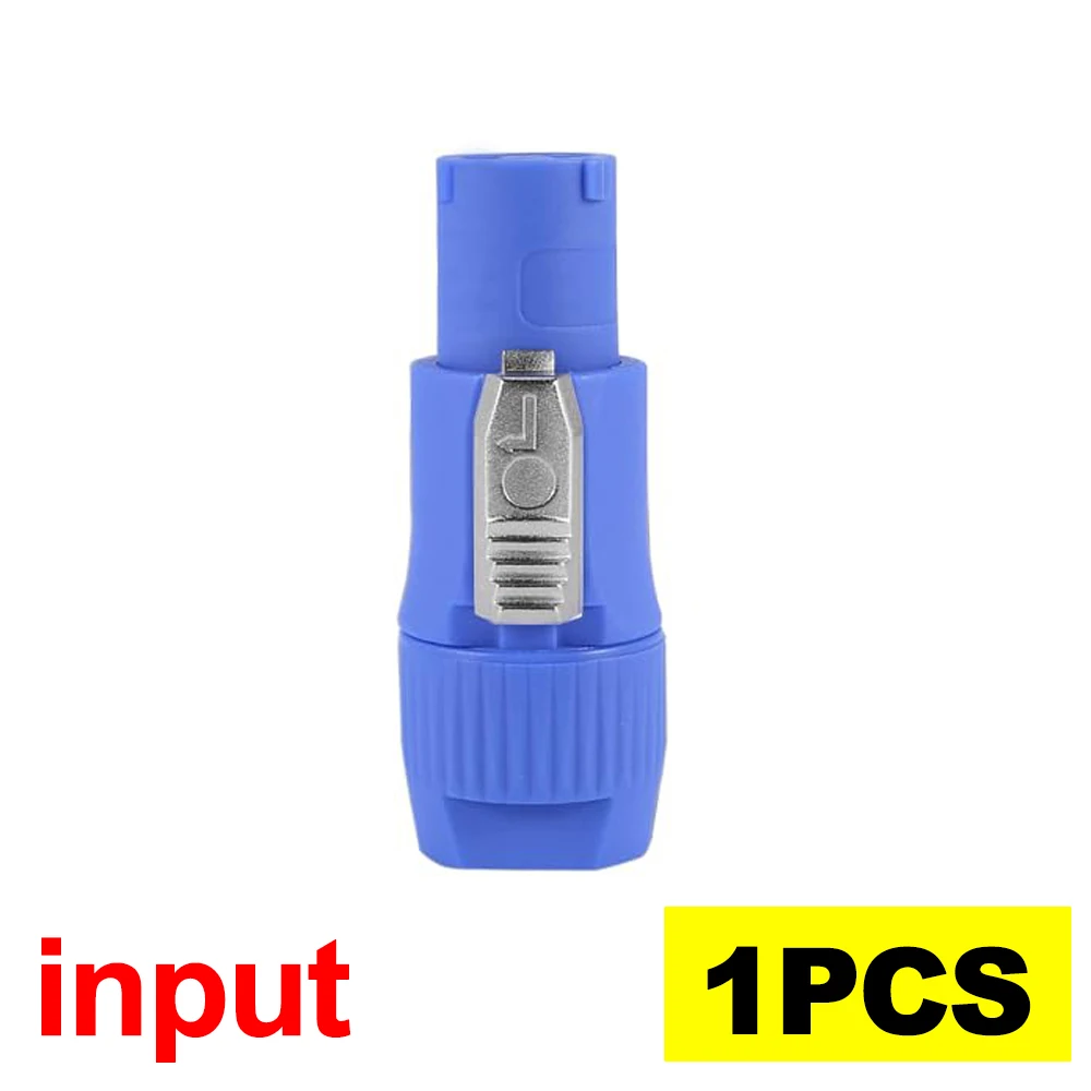 

БAPPSUS 3-контактный разъем Powercon 20A 250V адаптер питания синего цвета