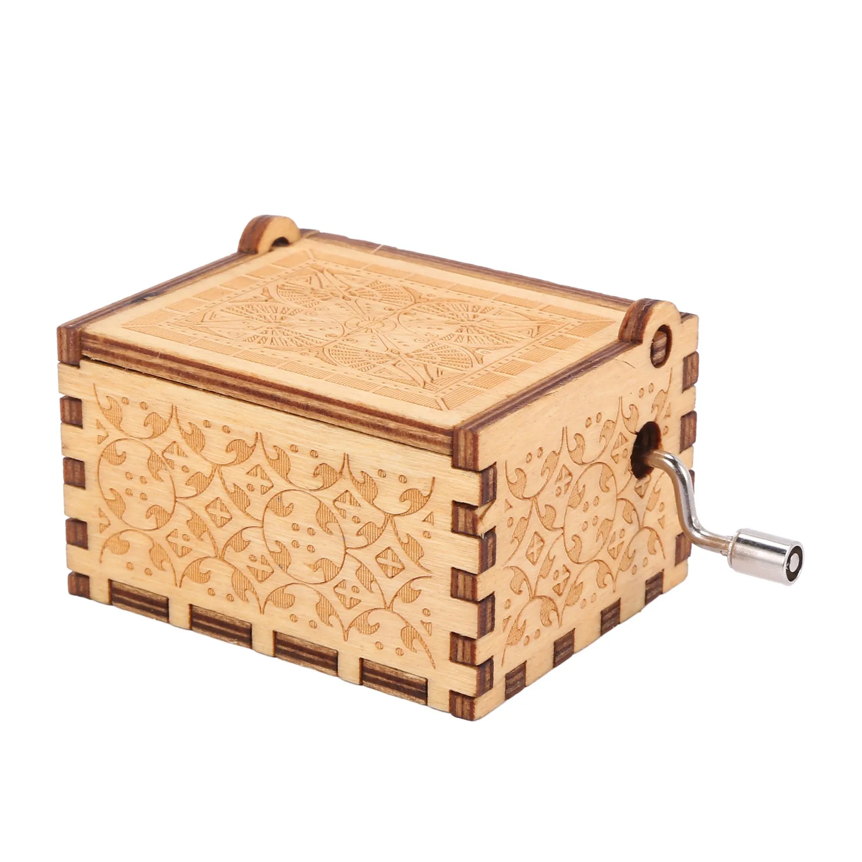 Es Vintage Wooden Sunshine Musical Box Gifts For Birthday/christmas/valentine's Day