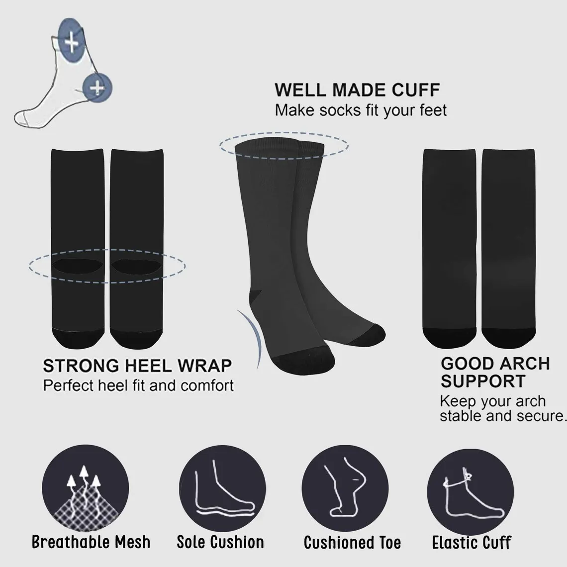 Custom Socks For Best Dad Ever Personalized Photo Print Father's Day Gifts Father-to-be Socks With Face Daddy Birthday Socks