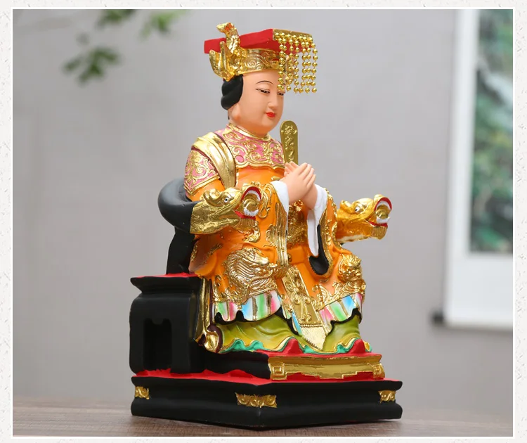 39 см большая Юго-Восточная Азия домашний храм эффективное золотое покрытие