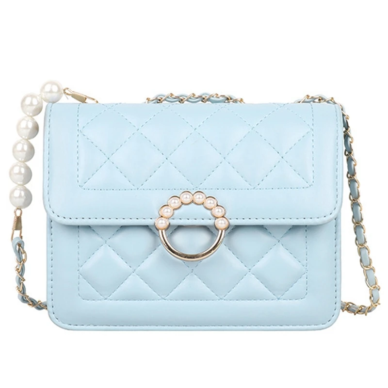 

Small Bag Female Fashion Diamond Chain Small Square Bag Ins Shoulder Messenger Bag