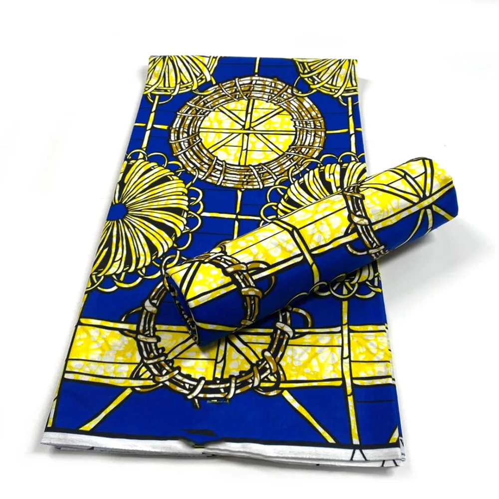 2022 Высококачественная хлопковая восковая ткань африканские принты воск Анкары