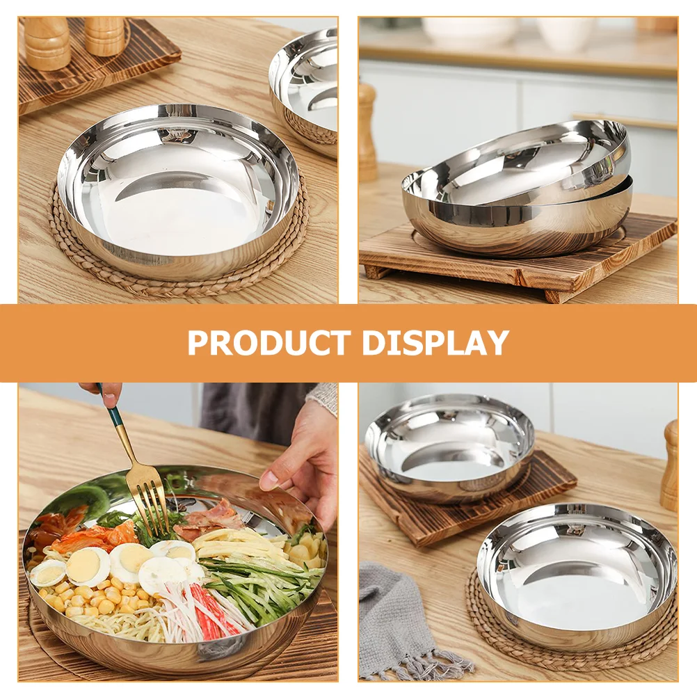 Кухонные миски с фруктами посуда для посуды сковорода салата рамэн эмаль