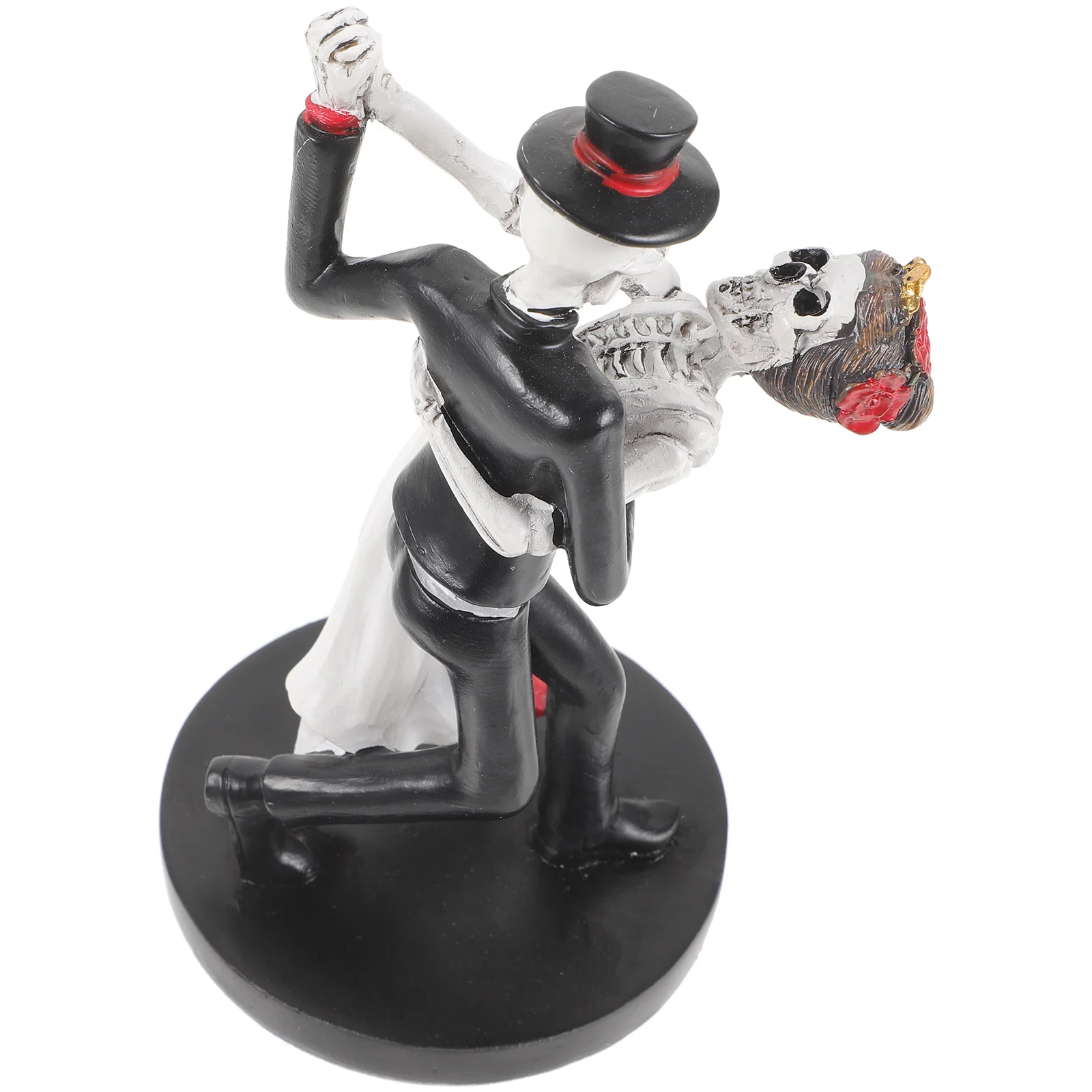 Хэллоуин Невеста Жених Статуя Танцующая Поза Пара Фигурка Черепа Декор фигурки