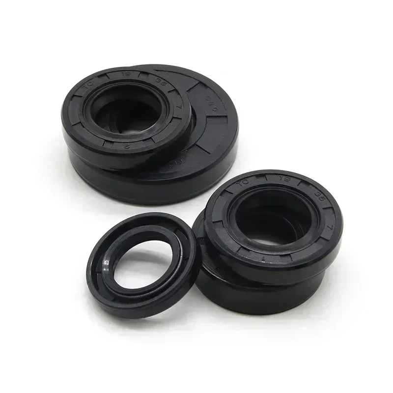 Черные масляные уплотнения с каркасом NBR ID18 мм TC-18*24/25/26/28/30/32/35/40/42/45/47*5/6/7/8/10 2/5 шт