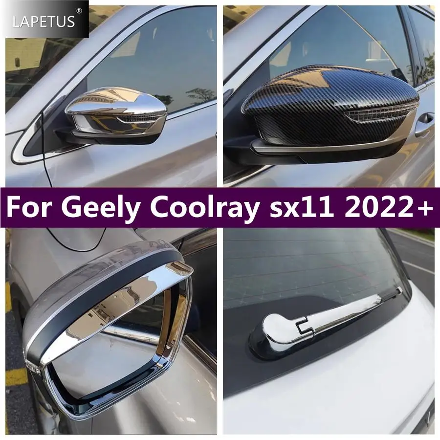 

Rearview Mirror Shell Protector Decoration / Rear Window Windscreen Wiper Cover Trim Fit For Geely Coolray sx11 2022 2023