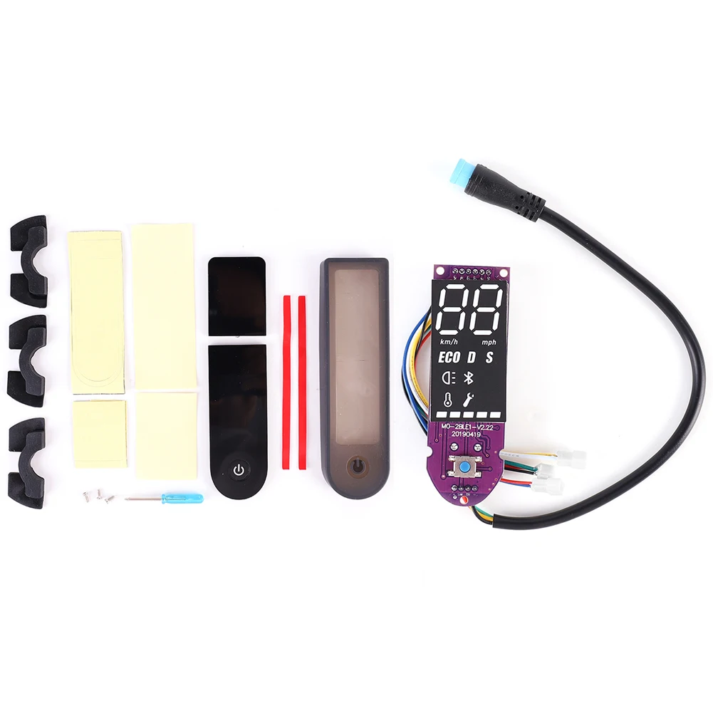 

Electric Scooter Replacement Parts Controller Dashboard Bluetooth-compatible Circuit Board Rain Cover Damping Kits for M365 Pro