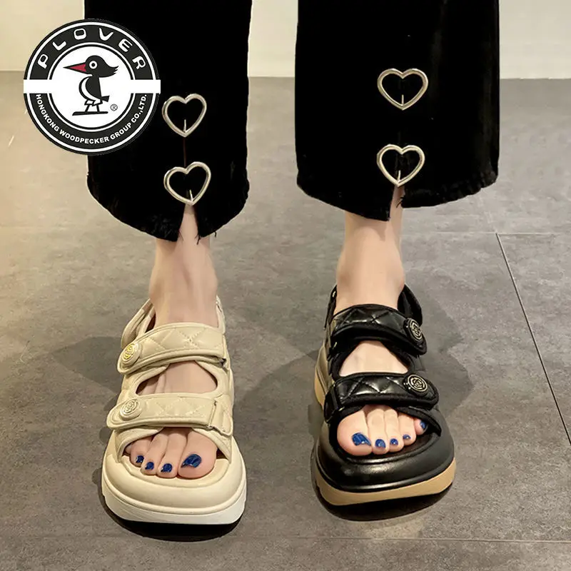 

Small sweet fairy outside wear sandals in the summer fashion wind 2022 new shoes