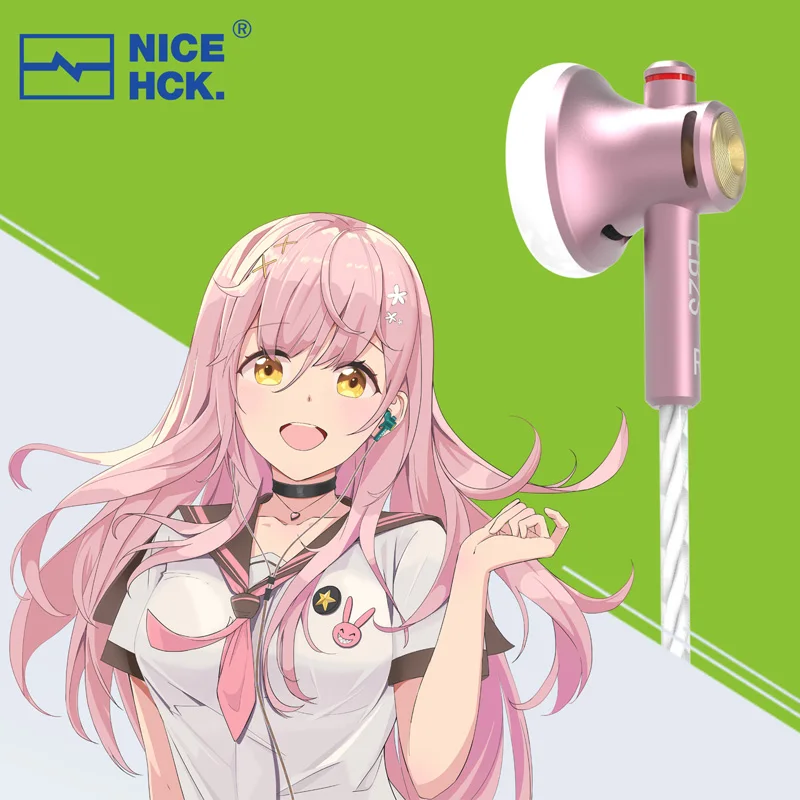 

Металлические Hi-Fi наушники NiceHCK EB2S с ЧПУ, 3,5 мм, 4,4 мм