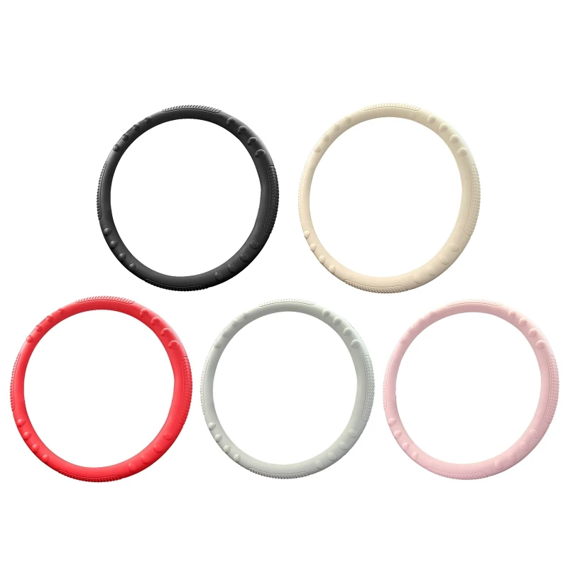 

Simple Steering Wheel Cover Comfortable Non-slip for cars Wrap Covers GTWS