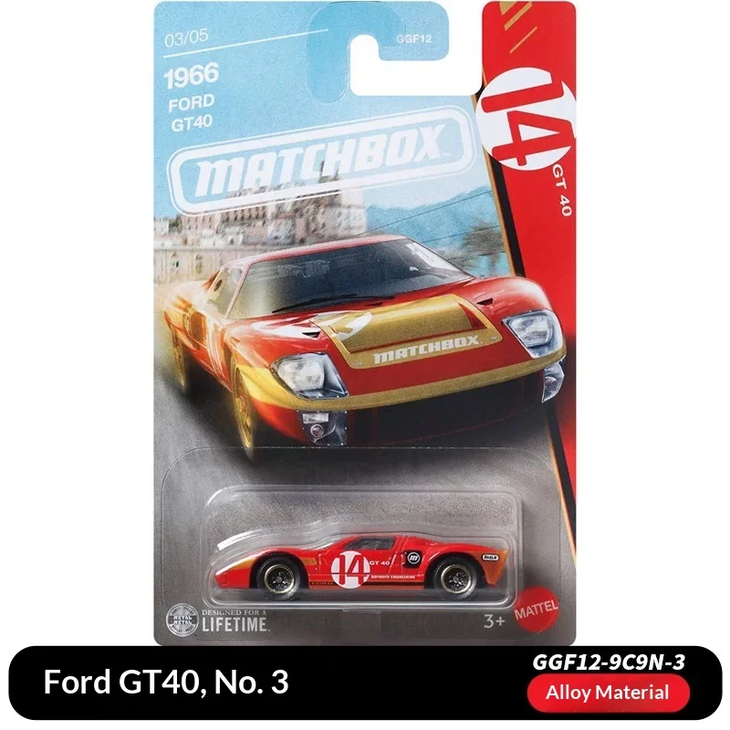 Фото Коллекционная модель суперкара Matchbox из литого сплава GGF12: Lamborghini Miura, Aston Martin, серия City Hero Traffic №4