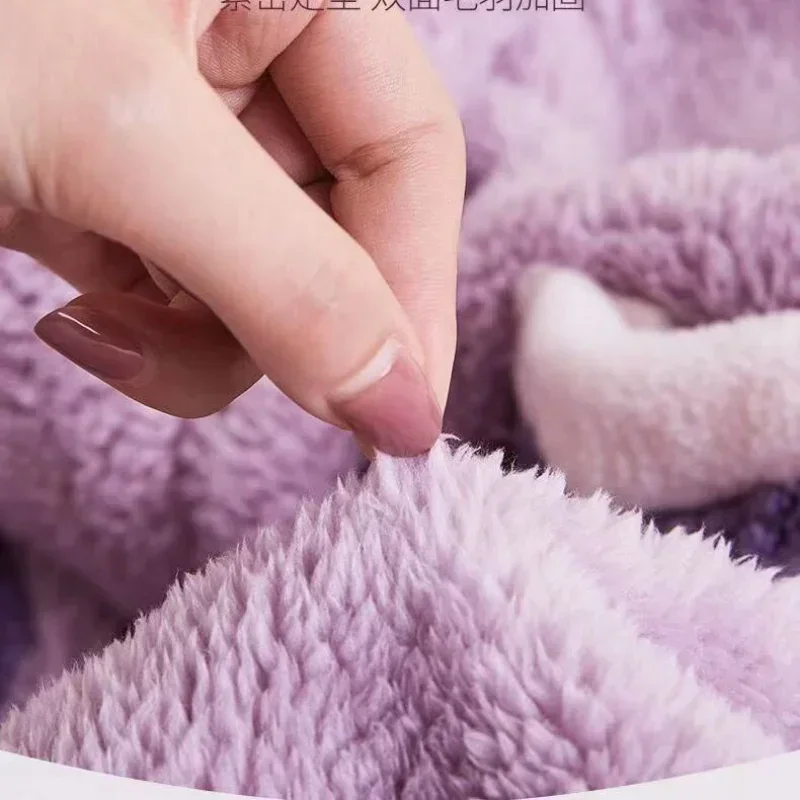 Зимняя утолщенная длинная ночная рубашка из кораллового флиса Disney Donald Duck женские