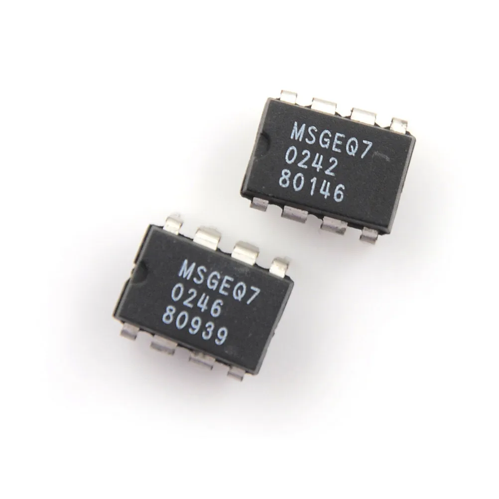 Новый графический эквалайзер MSGEQ7 2 шт. IC DIP-8 MSGEQ