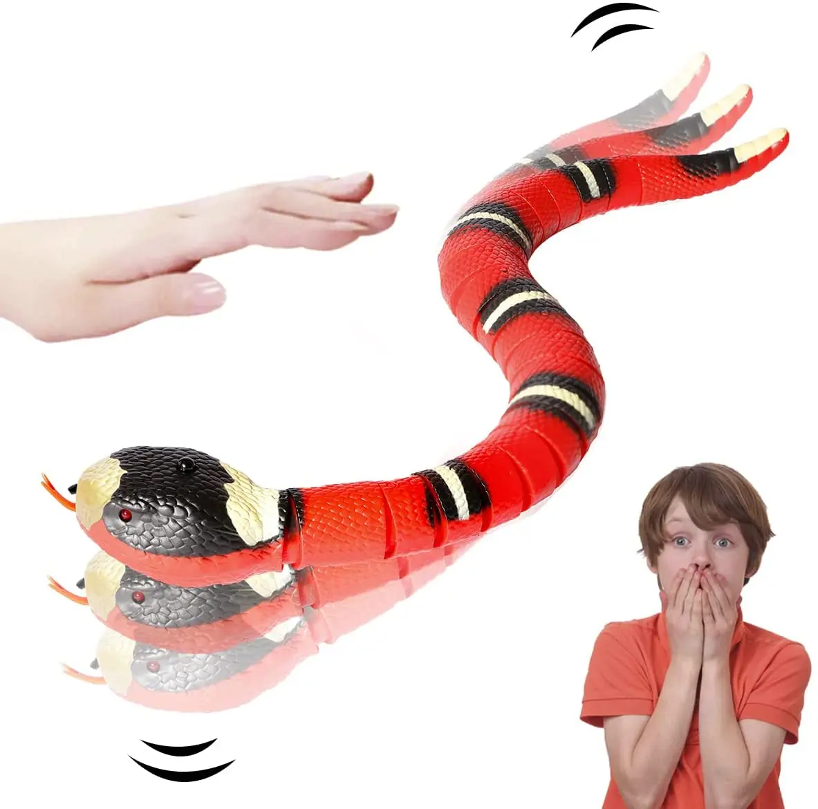 Инфракрасная Индукционная Игрушка-змея с дистанционным управлением для детей