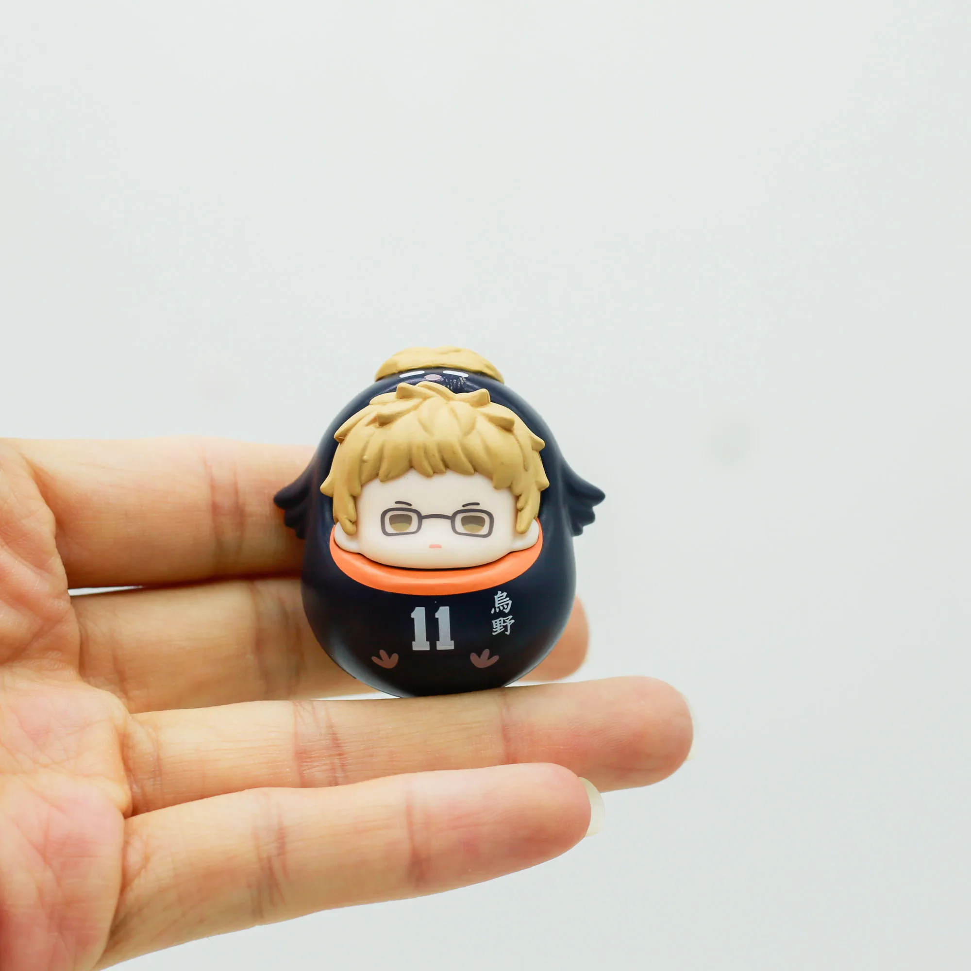 Фото Goodsfun Haikyuu!! Gomi Suteba No Kessen Adorable Pet Roly-poly Mystery Blind Box |   Коллекционная аниме-фигурка в подарок №1