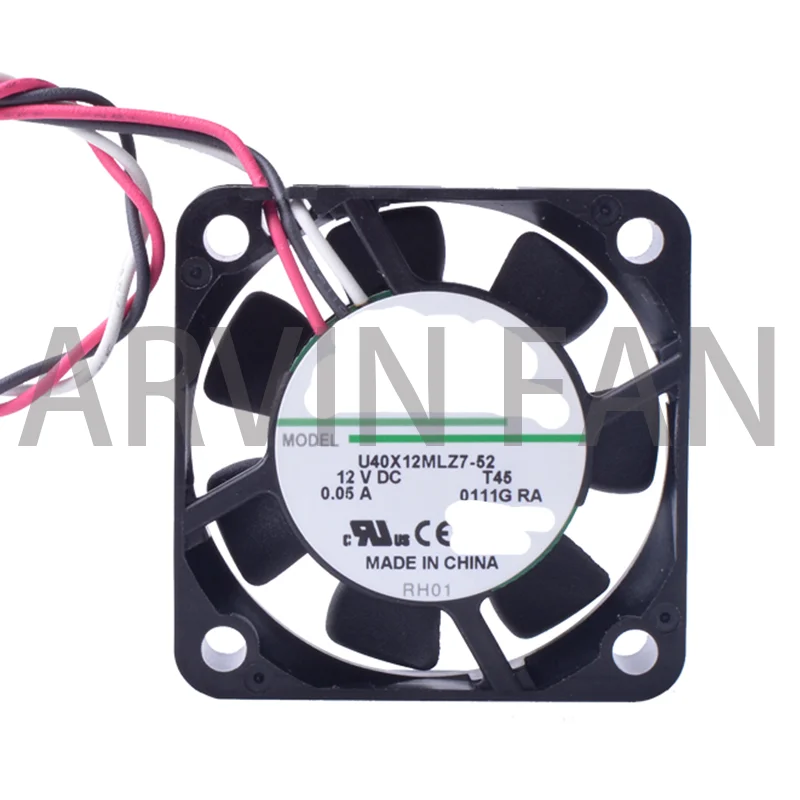 Революция в системах охлаждения 40x10x10mm 4010 12V 0.05A супер тихий компьютер материнская плата BGA охлаждающий вентилятор