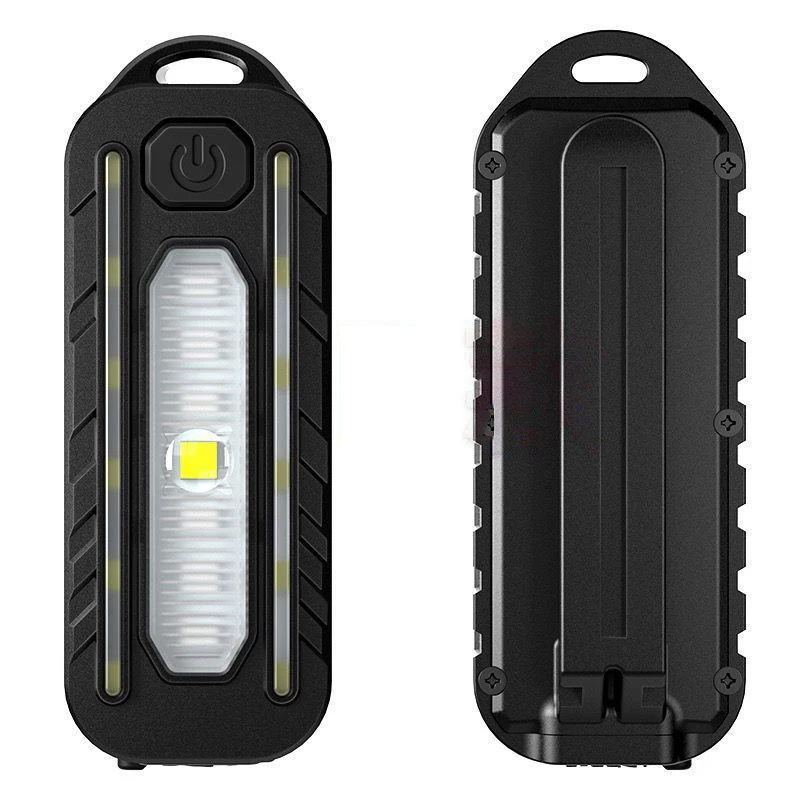 

LED White Red Blue Shoulder Police Light With Clip USB Rechargeable Flashlights Warning Safety Running Bike Warning Lamp