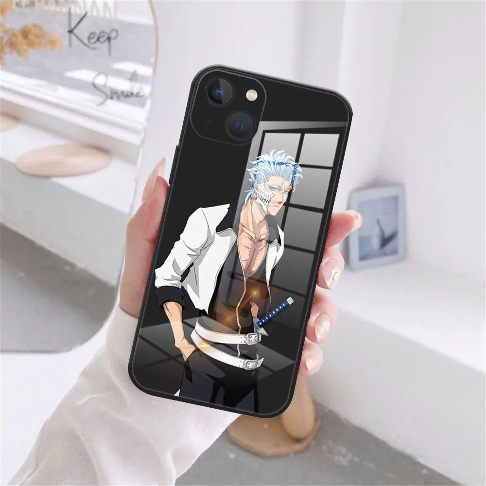 Фото Чехол для iPhone11 12 13 Pro Max XR XS 8 7 Plus 12 Mini black liquid Glass №2