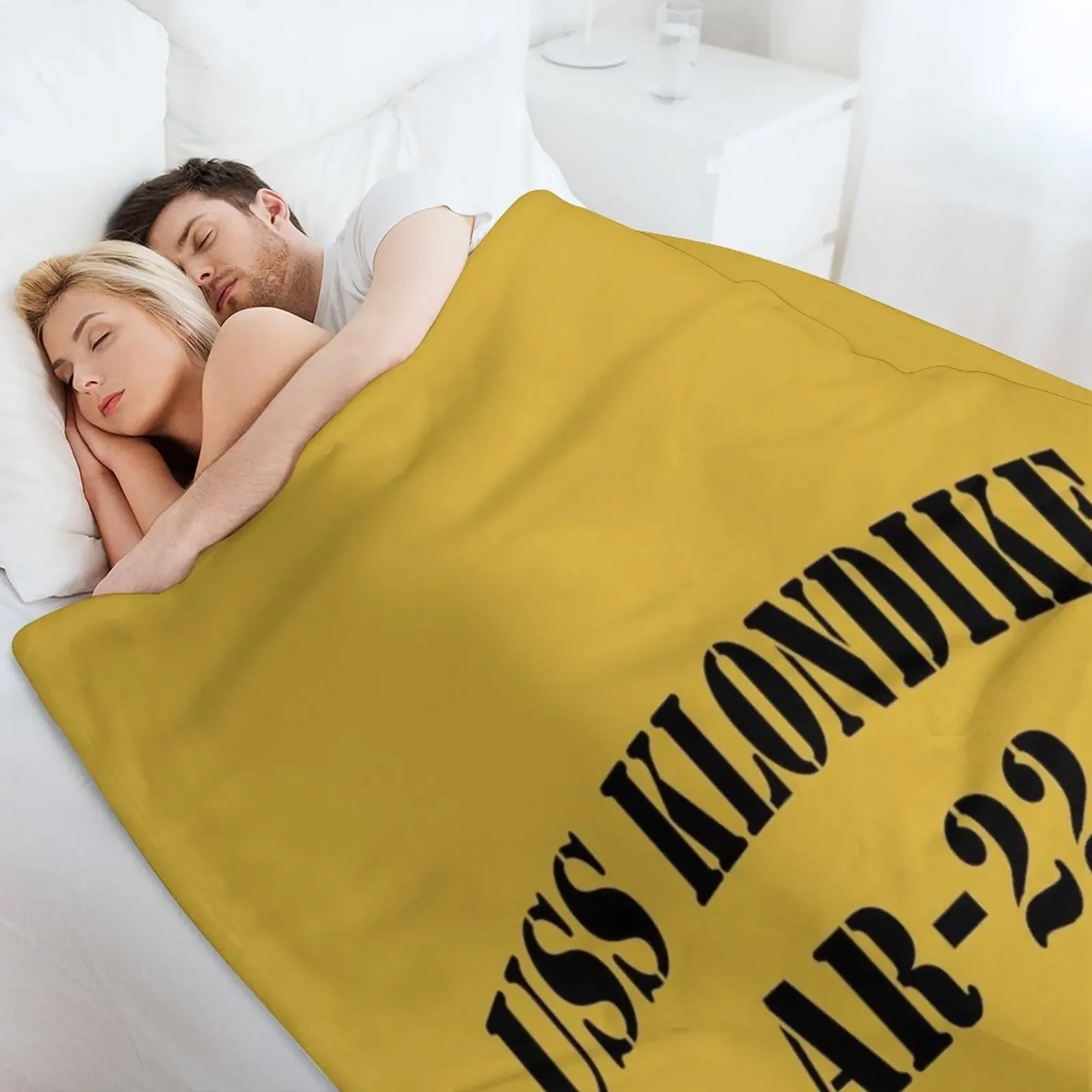 USS KLONDIKE (AR-22) флисовый плед