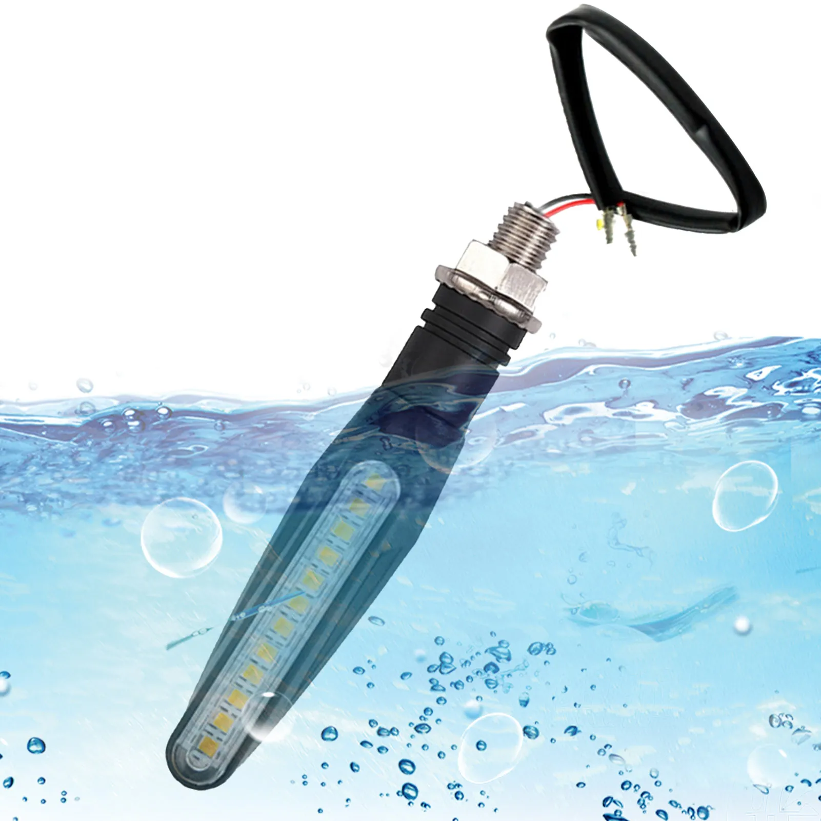 

Motorcycle Led Turn Signals Motorbike Turning Indicators Daytime Running Lights Brake Lights Universal 2835SMD Side Turning