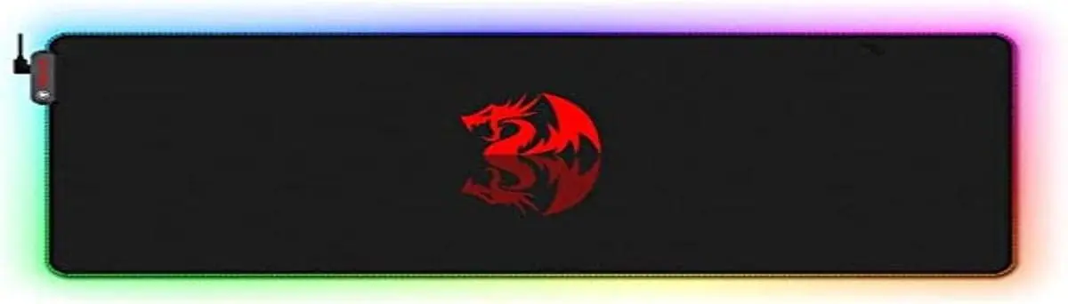 

2023 Mousepad Gamer RGB Neptune 80 X 30 cm Borda Com LED Ajuste de Iluminação Semi-Rigido - P027