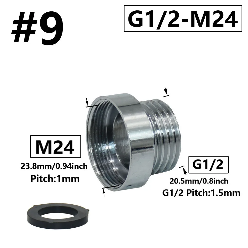 Латунные резьбовые соединители 1/2