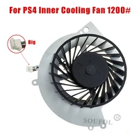10pcs internal cooler fan for ps4 console cooling fan for ps4 cuh 100011001200 host silent fan dropshipping