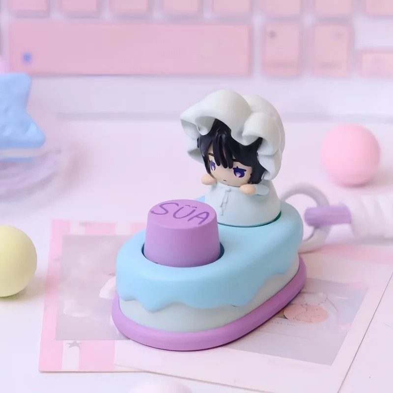 Фото В наличии S Acesang, оригинальная Alien Stage Baby Series, механическая колпачок для ключей, слепая коробка для мальчиков, игровая периферия, украшение для клавиатуры, игрушки №5