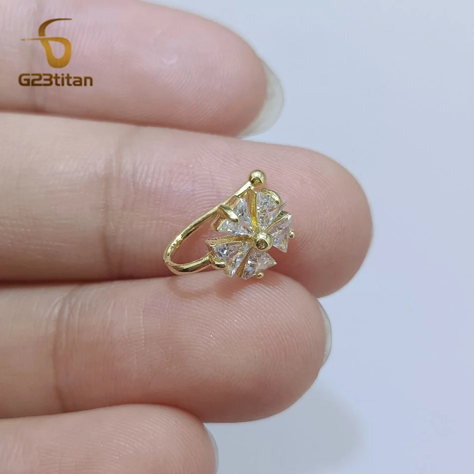 Искусственное украшение для пирсинга женское гипоаллергенное ювелирное изделие