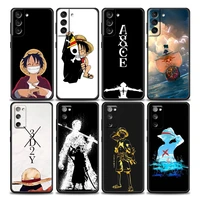 japanese manga anime luffy ace phone case for samsung galaxy s7 s8 s9 s10e s21 s20 fe plus note 20 ultra 5g soft silicone