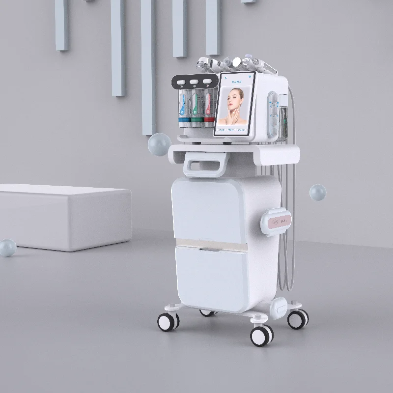 2024 Aquasure Hot Bubble Facial Spa Кислородный струйный пилинг Уход за кожей лица Омоложение