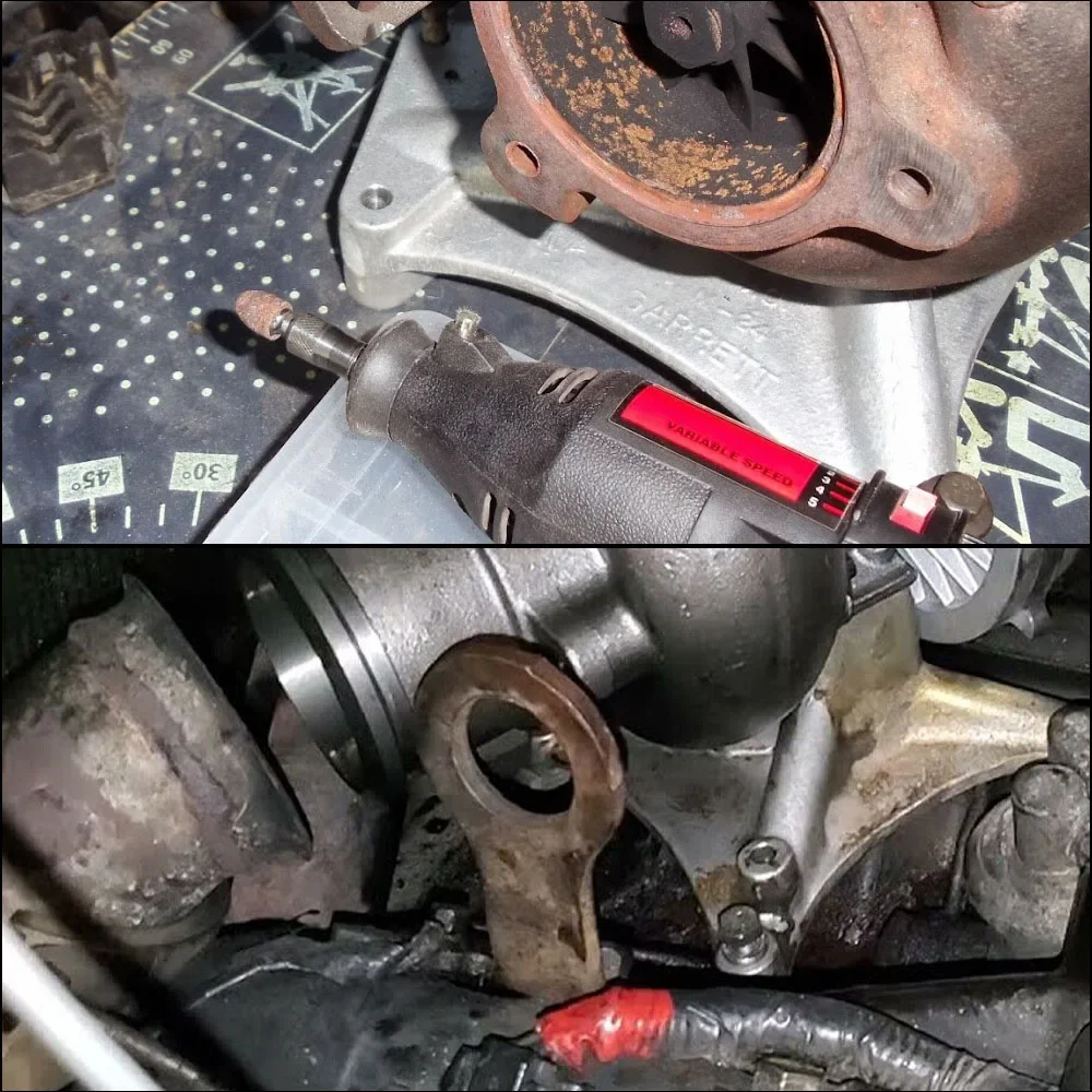 Для Ford F250 F350 Excursion 7.3 Powerstroke Diesel 1994-1997 без EBPV алюминиевый железный турбо-подставка и