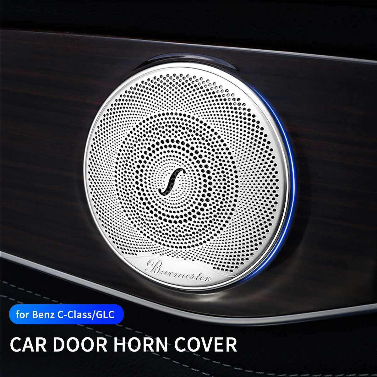 Автомобильный звуковой динамик внешний для Mercedes Benz E/C/GLC Class W213 W205 X253 крышка двери