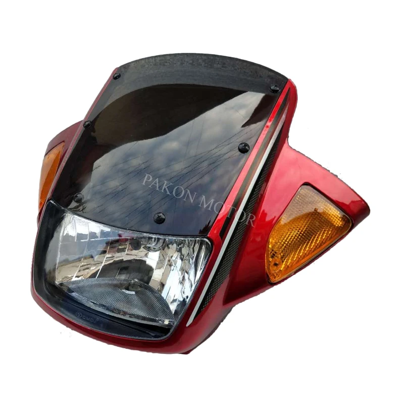 

Пластиковые детали мотоцикла, крышка головного света с линзой, обтекатель передней лампы для Yamaha YBR125 2009 2010 YBR 125cc JYM125, освещение