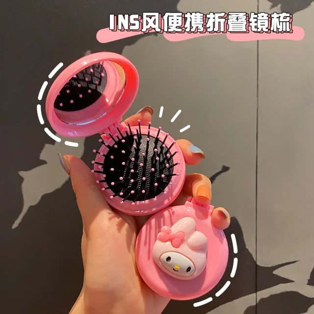 Hello Kitty Sanrio Mirror & Comb 4