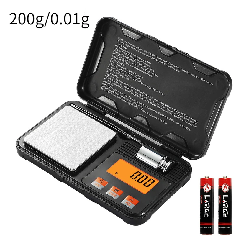 

Processing Customized Portable Electronic Scale 0.001g Baking Precision Gram Scale Mini Tool Box Jewelry Scale 0.01g