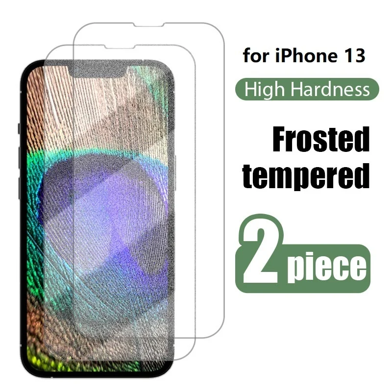 

2PCS Matte Protective Glass for iPhone 13 12 11 Pro Xs Max Screen Protector for iPhone 8 7 6S Plus 13 12 Mini SE 2020 XR Glass