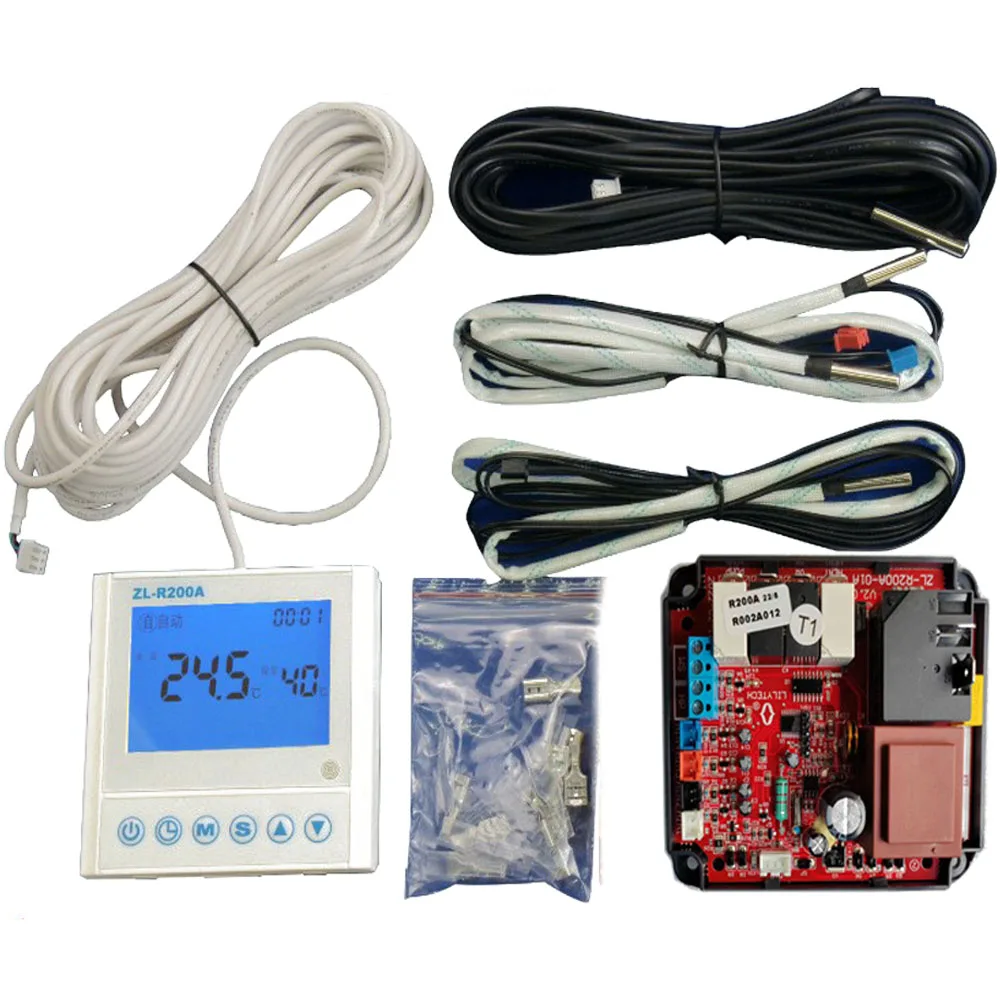 

220V 30A Air Source Heat Pump Water Heater Controller ZL-R200A Universal Heat Pump Air Hot Water Heating Controller