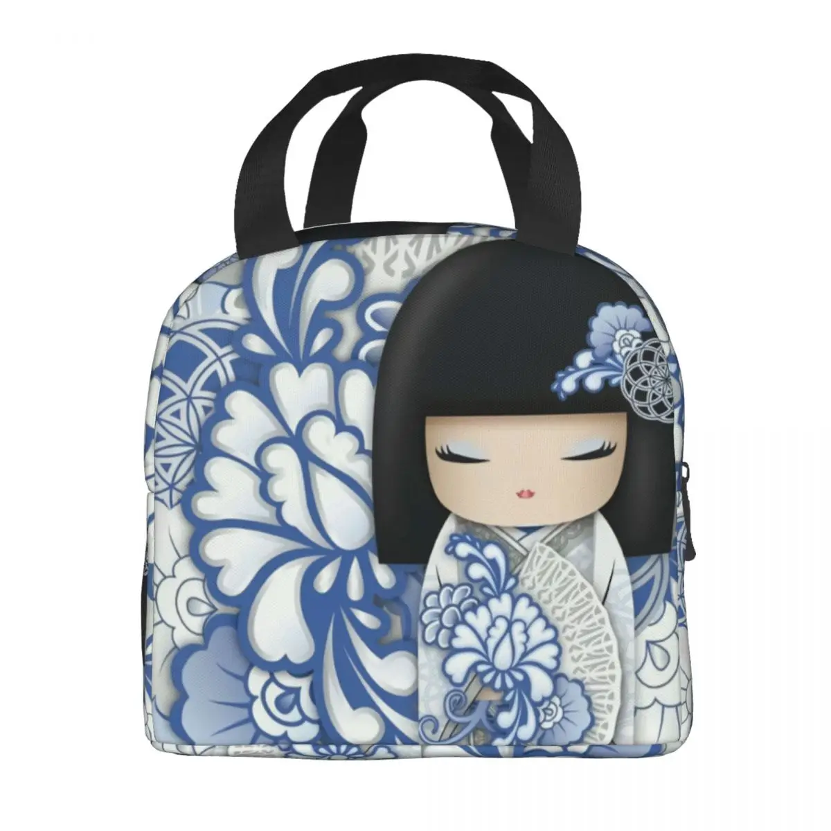 Изготовленная на заказ японская кукла Сакура Кокши сумка для обеда женский