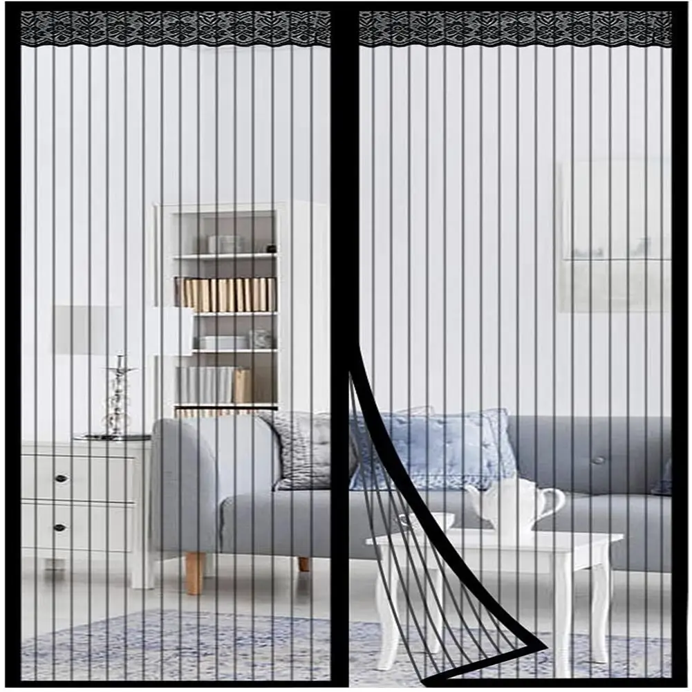 

Magnetic Attractable Anti Fly Mosquito Insect Curtain Frame Screen Window Mesh Net Automatic Closing Mesh Mosquito Net for Door