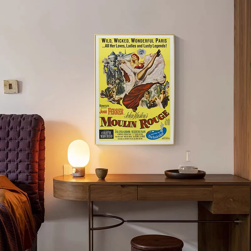 Постер классической песни и танцев постер с изображением мулина румяна на холсте