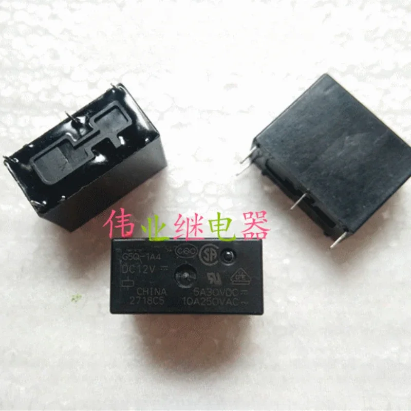 (Совершенно новое) 1 шт./лот 100% оригинальное реле: Φ 12 В постоянного тока 24 10A 4
